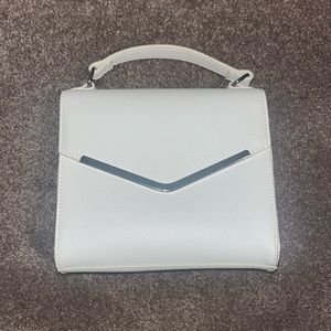 White purse